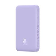 Baseus mini power bank 5000mAh 20W + USB-C cable (20V/3A) - purple, Baseus