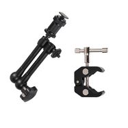 Clamp holder for camera, camera, microphone, Hurtel