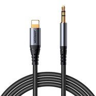 Joyroom Audio Transfer Series SY-A06 mini jack 3.5 mm / Lightning cable 1.2 m - black, Joyroom