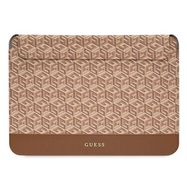 Guess GCube Stripes case for a 16&quot; laptop - brown, Guess