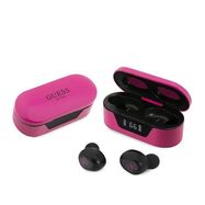 Guess GUTWST31EM TWS Bluetooth headphones + magenta docking station, Guess