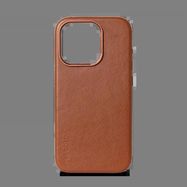 Decoded Leather Case with MagSafe for iPhone 15 Pro - brown, Decoded