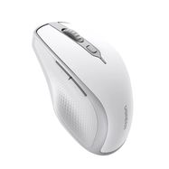 Ugreen MU101 ergonomic wireless mouse Bluetooth / 2.4 GHz - white, Ugreen