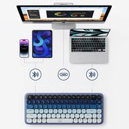 Ugreen KU101 Bluetooth/USB-C Wireless Mechanical Keyboard with Backlight - Blue, Ugreen