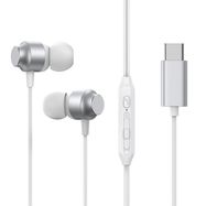 Joyroom JR-EC06 USB-C in-ear headphones - silver, Joyroom