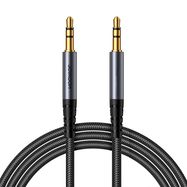 Joyroom stereo audio cable AUX 3.5 mm mini jack 1.2m black (SY-A08), Joyroom