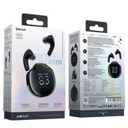 Acefast T9 Bluetooth 5.3 in-ear wireless headphones with display - black, Acefast