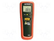Meter: CO; Range: 0÷1000ppm; 1ppm; ±5% EXTECH