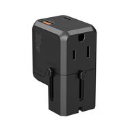 Choetech PD6038 USB-C USB-A PD 20W Travel Charger USA EU UK AU - Black, Choetech