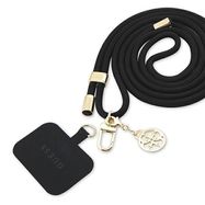 Guess GUOUCNMG4EK Universal CBDY Cord Strap black/black Nylon 4G Metal Charm, Guess