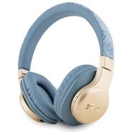 Guess Bluetooth on-ear headphones GUBH604GEMB blue/blue 4G Script, Guess