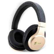Guess Bluetooth on-ear headphones GUBH604GEMK black/black 4G Script, Guess