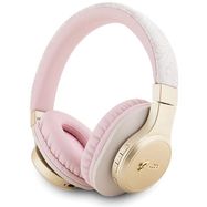 Guess Bluetooth on-ear headphones GUBH604GEMP pink/pink 4G Script, Guess