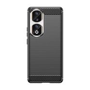 Carbon Case for Honor 90 Pro - black, Hurtel
