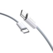 Dudao L6C USB-C - USB-C PD 30W cable 2m - light blue, Dudao