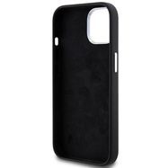 BMW Signature Liquid Silicone MagSafe case for iPhone 15 Plus - black, BMW