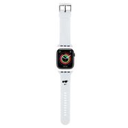 Karl Lagerfeld 3D Rubber Choupette Head Strap for Apple Watch 42/44/45/49mm - White, Karl Lagerfeld