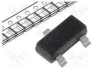 IC: voltage regulator; LDO,linear,fixed; 3.3V; 0.15A; SOT23A; SMD 