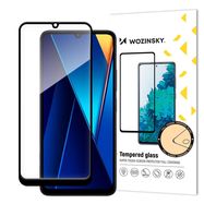 Wozinsky Full Glue Tempered Glass with Black Frame for Xiaomi POCO C65/Redmi 13C, Wozinsky