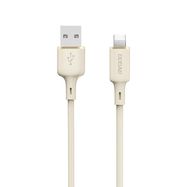 Dudao L7SL USB-A - Lightning 5A cable 1m - beige, Dudao