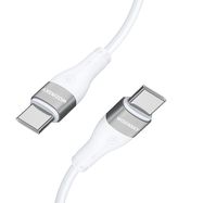 Wozinsky WSTCC1 USB-C / USB-C PD 65W cable 1 m long - white, Wozinsky