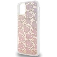 Hello Kitty IML Gradient Electrop Crowded Kitty Head Case for iPhone 11 / Xr - Pink, Hello Kitty