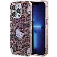 Hello Kitty IML Tags Graffiti case for iPhone 14 Pro Max - pink, Hello Kitty