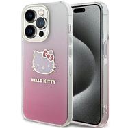 Hello Kitty IML Gradient Electrop Kitty Head case for iPhone 15 Pro - pink, Hello Kitty