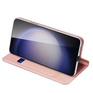 Dux Ducis Skin Pro case for Samsung S24 with flap - pink, Dux Ducis