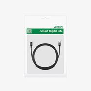 Ugreen US300 USB-C / USB-C cable 480Mb/s 5A 1m - black, Ugreen