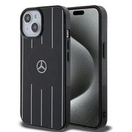 Mercedes Double Layer Crossed Lines MagSafe case for iPhone 15 - black, Mercedes