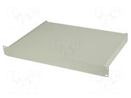 Enclosure: rack mounting; Standard: 19"; 1U; grey; rack; Y: 350mm COMBIPLAST