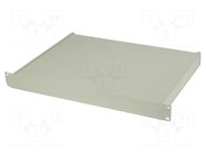 Enclosure: rack mounting; Standard: 19"; 1U; grey; Z: 44mm; X: 482mm COMBIPLAST