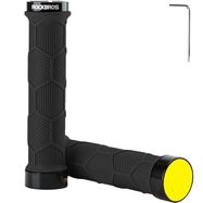 Rockbros 40720007001 bicycle grips with reflector - black, Rockbros