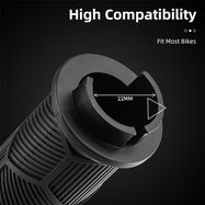 Rockbros 40720007004 bicycle grips with reflector - orange, Rockbros