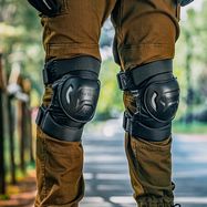 Rockbros 19230003001 knee pads - black, Rockbros