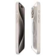 Spigen Ultra Hybrid Mag Case with MagSafe for iPhone 15 Pro - Matte Natural Titanium, Spigen