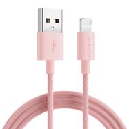 Joyroom Colorful Data Cable S-2030M13 USB-A / Lightning 2.4A 2m - pink, Joyroom