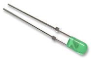 LED, 3MM, 70┬░, GREEN