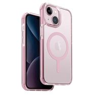 Uniq Combat Magclick Charging case for iPhone 15 / 14 / 13 - pink, UNIQ