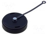 Protection cover; internal thread,threaded joint; strap TE Connectivity