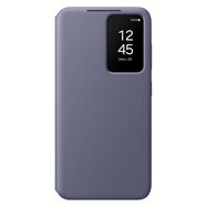 Samsung Smart View Wallet EF-ZS921CVEGWW case with flap for Samsung Galaxy S24 - purple, Samsung