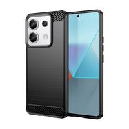 Carbon Case for Xiaomi Redmi Note 13 Pro - black, Hurtel