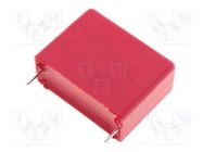 Capacitor: polyester; 100nF; 400VAC; 1kVDC; 22.5mm; ±10%; -55÷100°C WIMA