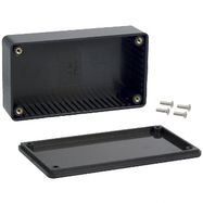 Plastic enclosure 112x62x27mm black, HAMMOND