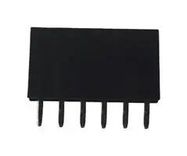 CONN, RCPT, 6POS, 1ROW, 2.54MM