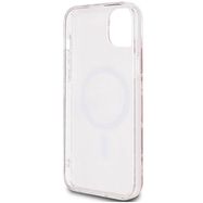 Guess IML GCube MagSafe case for iPhone 15 Plus / 14 Plus - pink, Guess