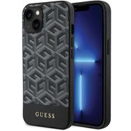 Guess GCube Stripes MagSafe case for iPhone 15 / 14 / 13 - black, Guess