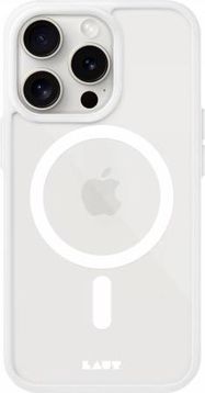 LAUT Huex Protect case with MagSafe for iPhone 15 Pro Max - white, LAUT
