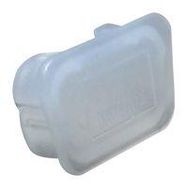 DUST COVER, 9POS PLUG D-SUB CONN, WHT